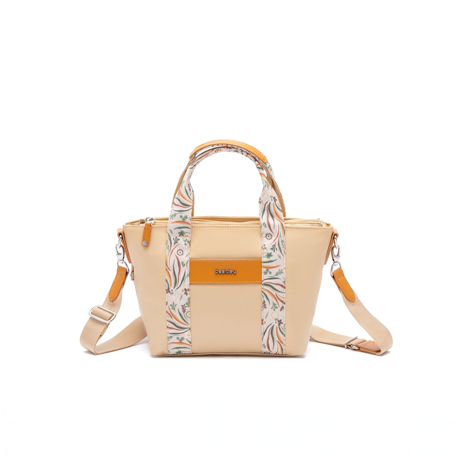 BNUFL2402-956 Capable Golden Bloom Satchel Front