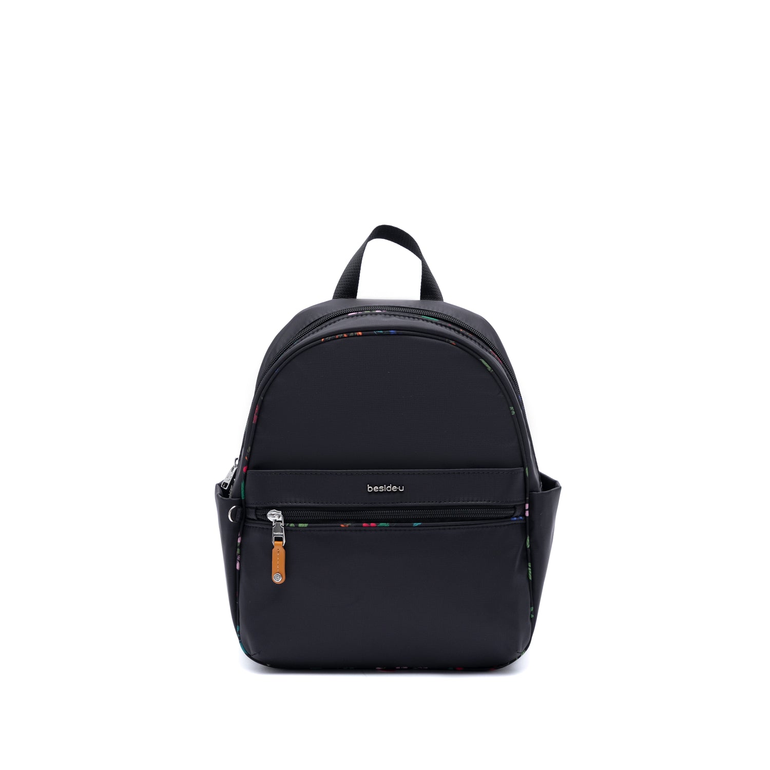 BNUFL2407-1D4 Nurture Black Orchard Backpack Front