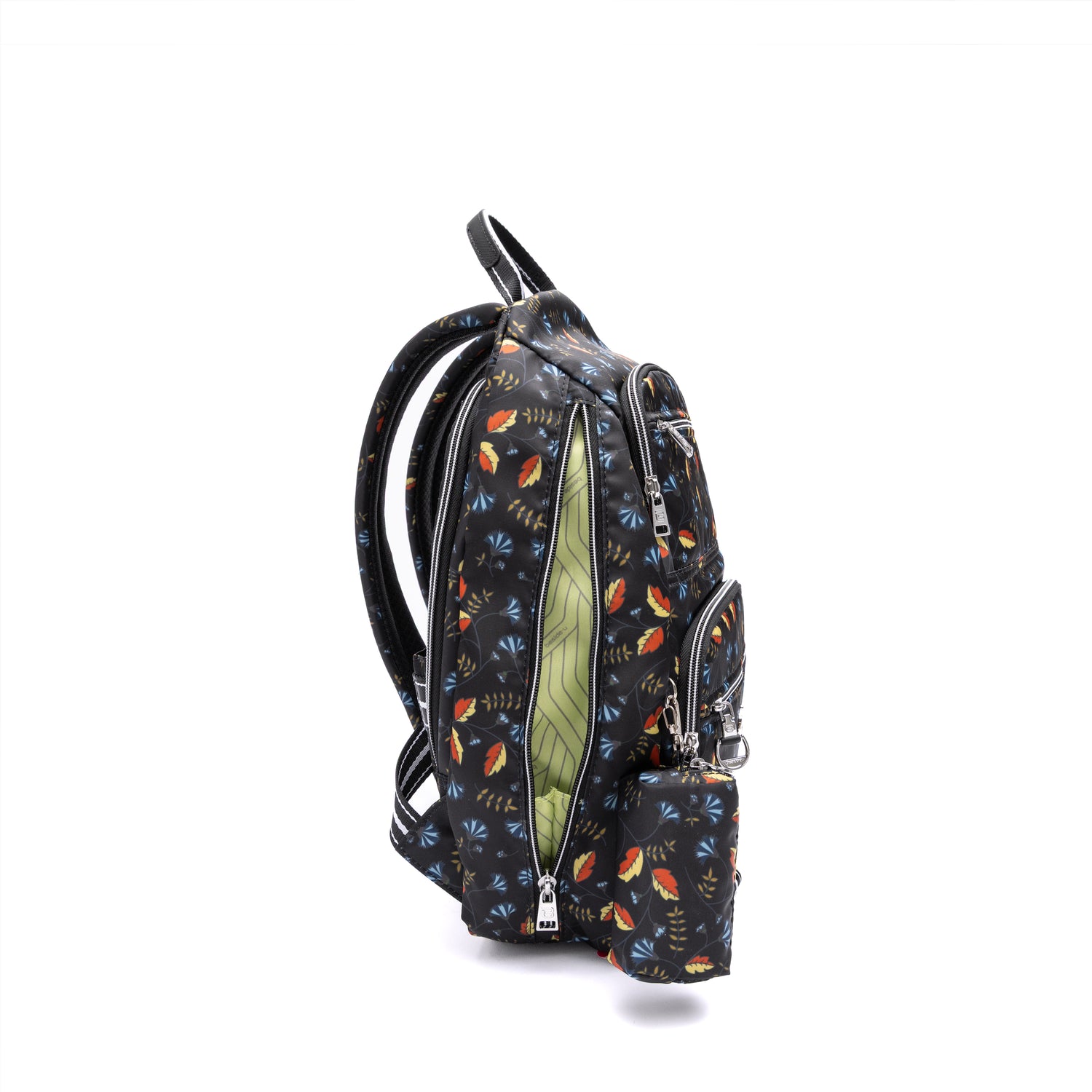 BNUP170R1-1D7 Climb Autumn Whispers Black Backpack Left