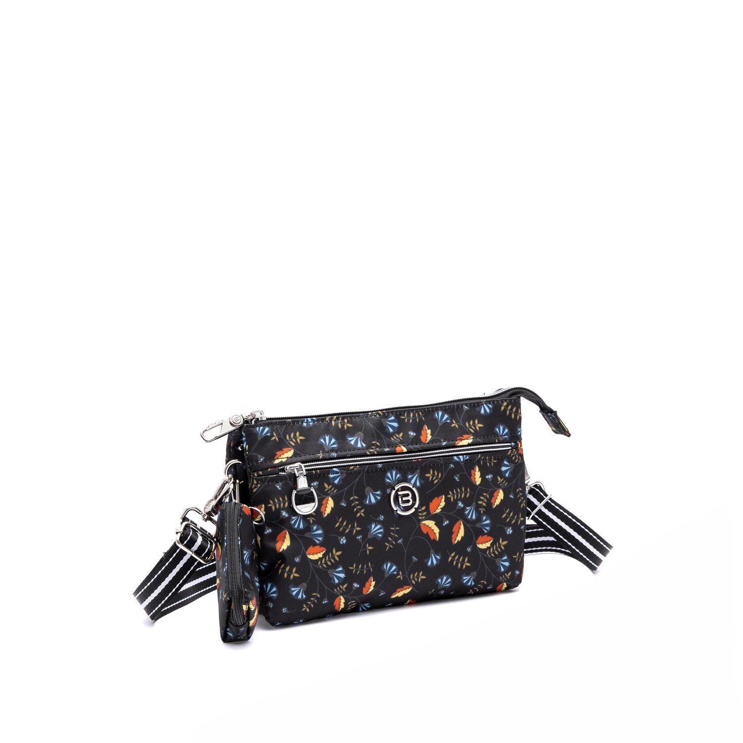 BNUP2314R1-1D7 Sight Autumn Whispers Black Crossbody Angled