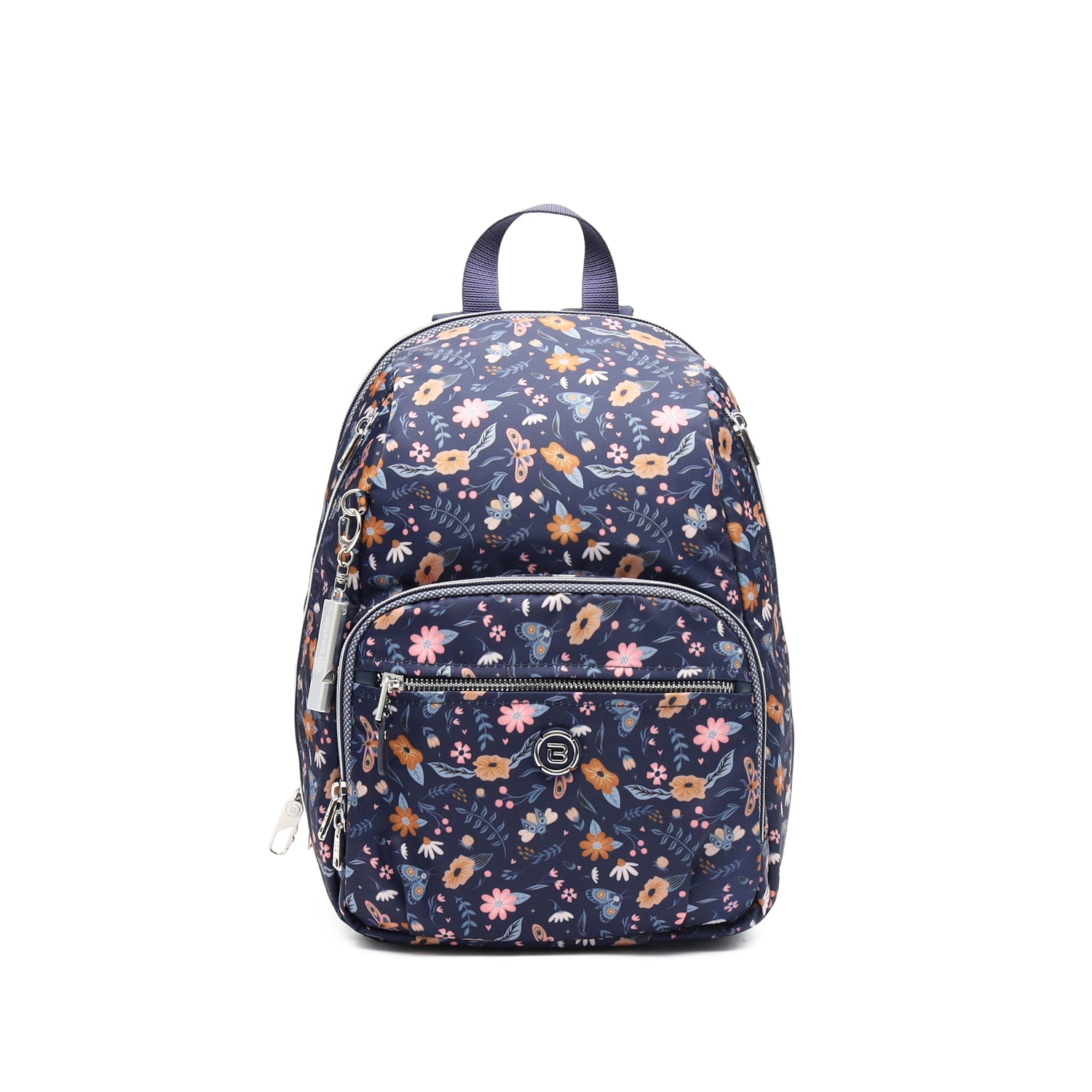 BNUP2409-3J6 Decibel Magic Garden Blue Backpack Front