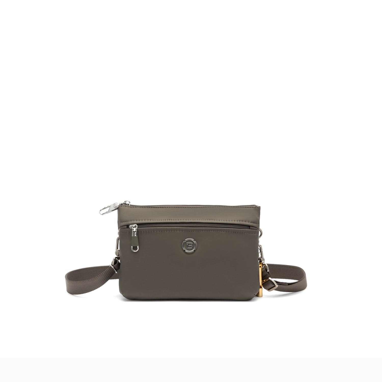 BNUZ2314R1-6C9 Lore Mystery Gray Crossbody Front