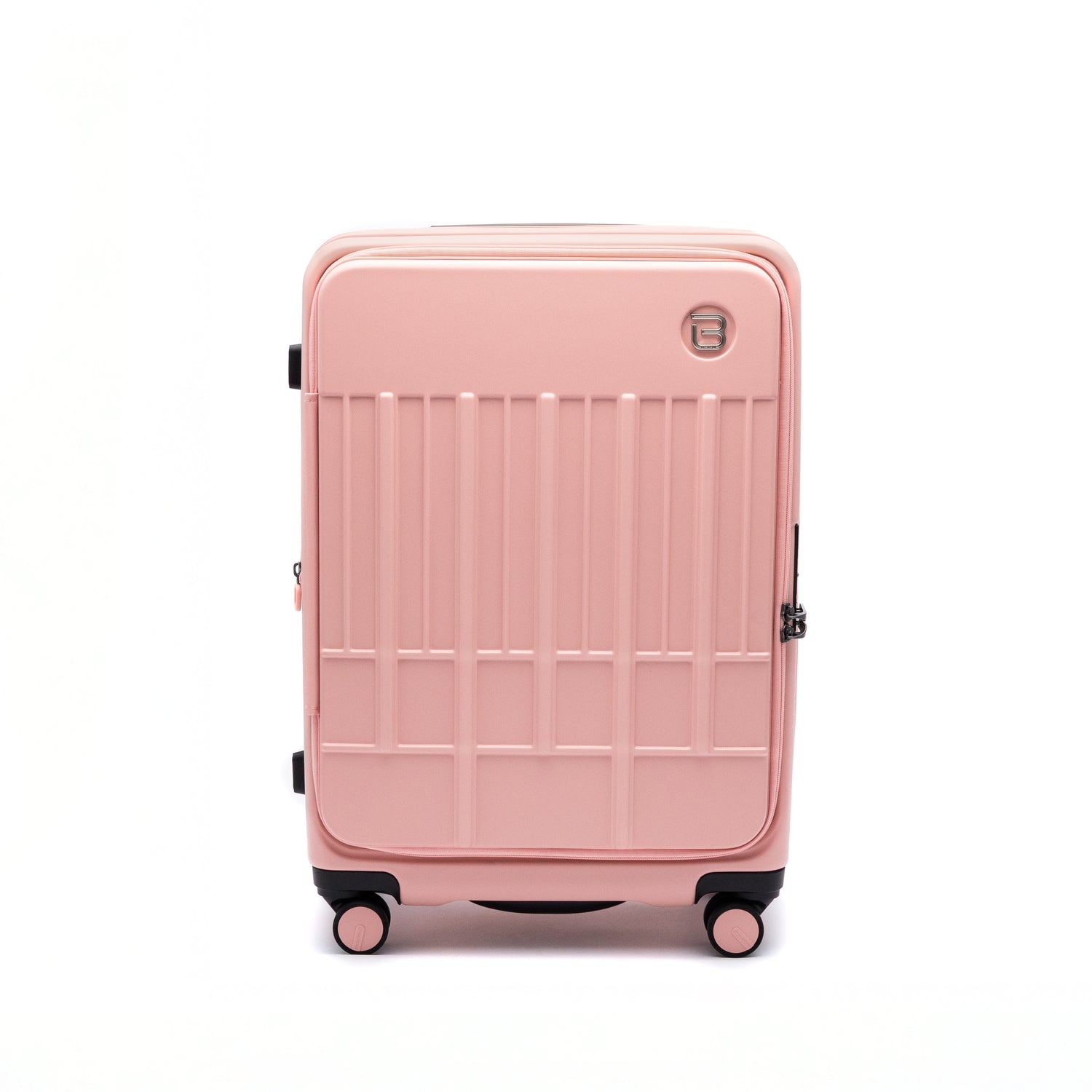 BPV BU6882PC-958 Posh Voyage 24 in Luggage Pale Mauve Pink Front