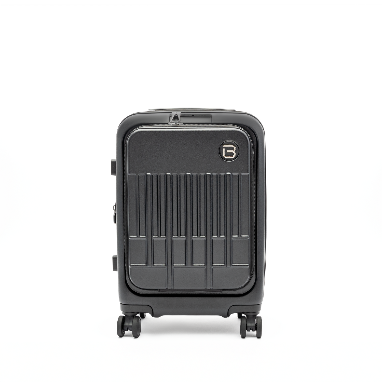 BPV BU6882PC-100 Posh Voyage 20 in Luggage Black Front