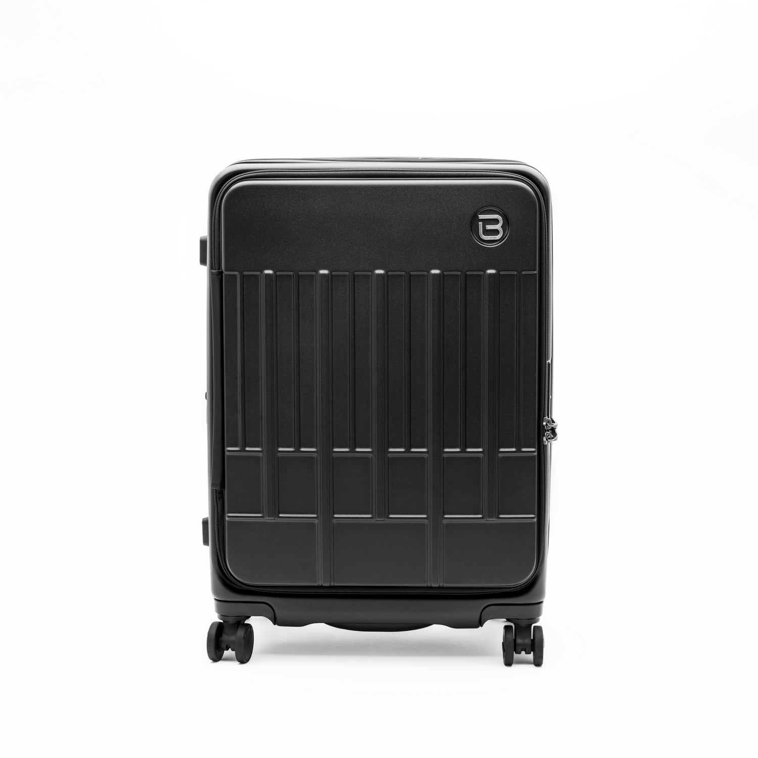 BPV BU6882PC-100 Posh Voyage 24 in Luggage Black Front