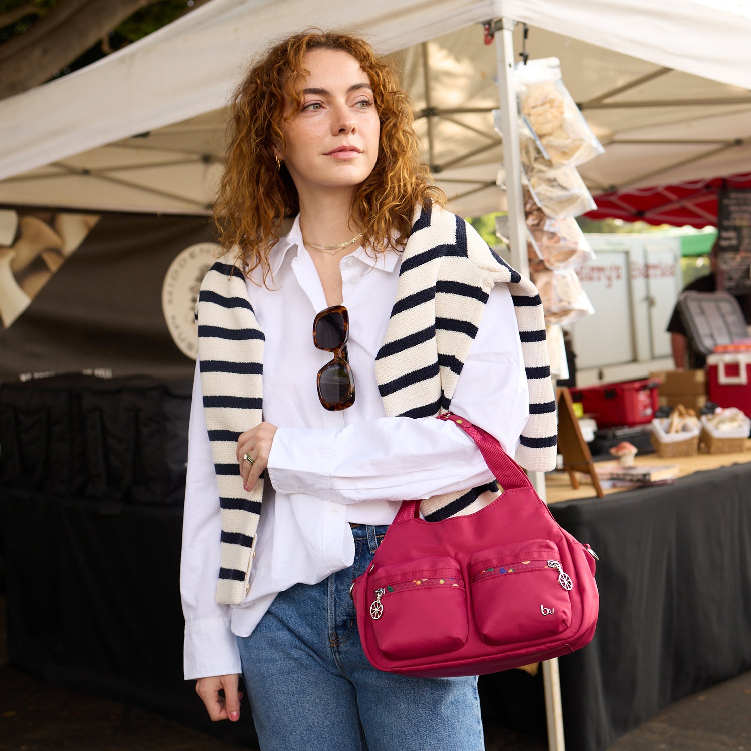 BTFA2405TV-2L7 Makenna Rose Wine Satchel Model