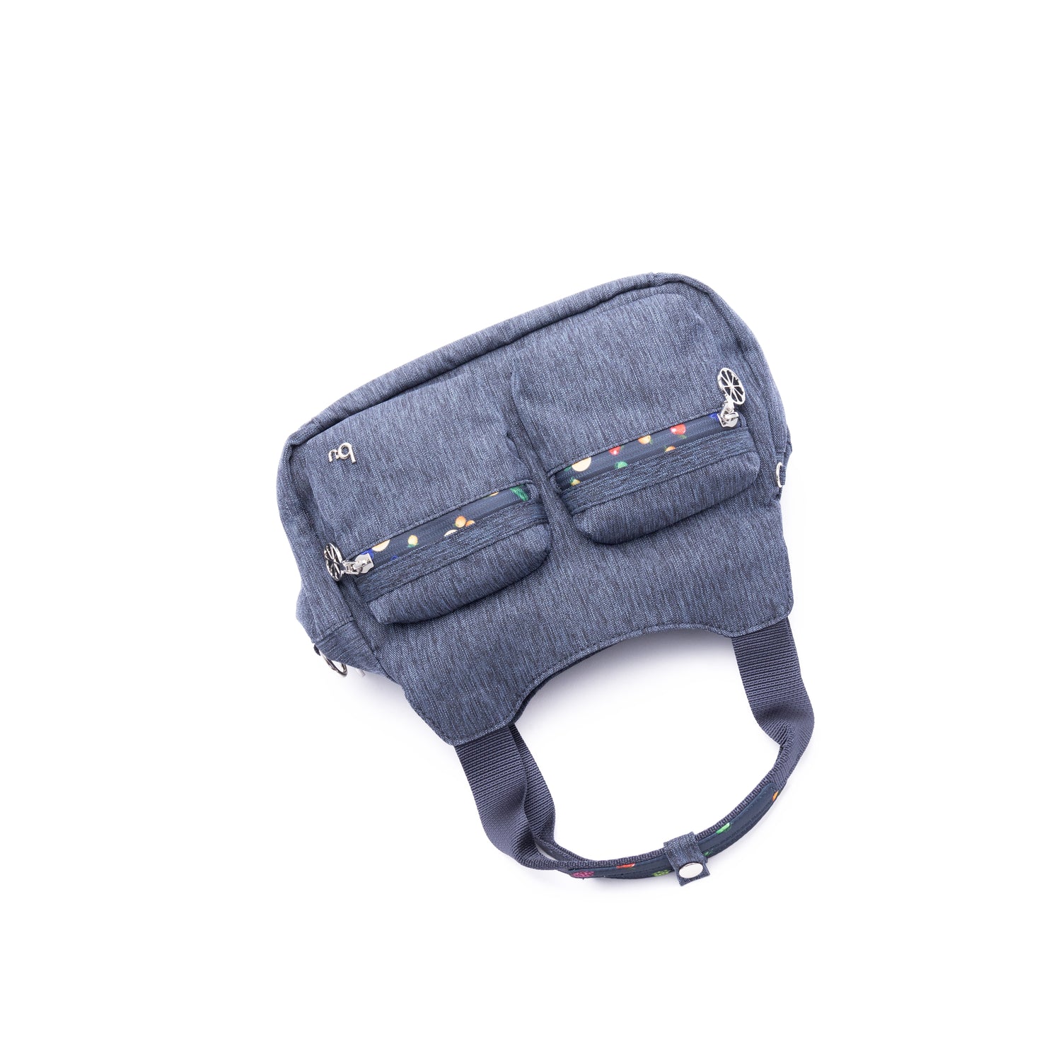 BTFA2405TV-3D1 Makenna Jeans Blue Satchel Lying Down