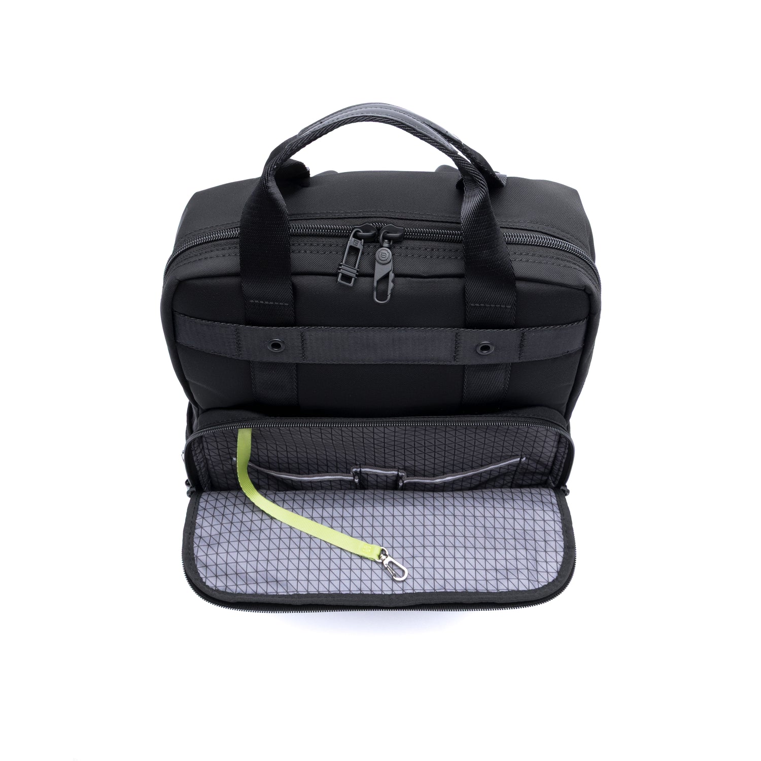 BTT2502-100 Traverse Pro-02 Black Backpack Inside Front