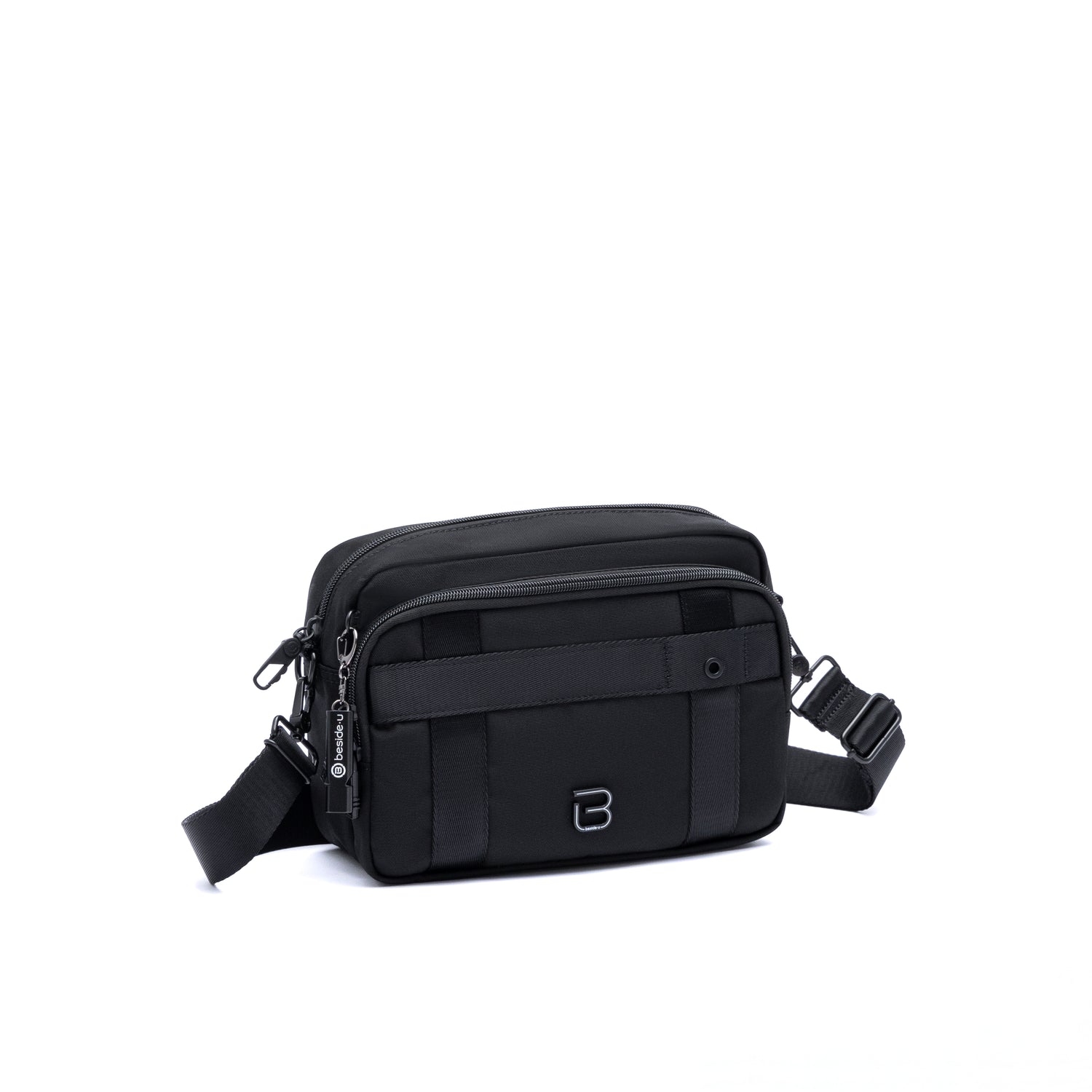BTT2503-100 Traverse Pro-03 Black Crossbody Angled