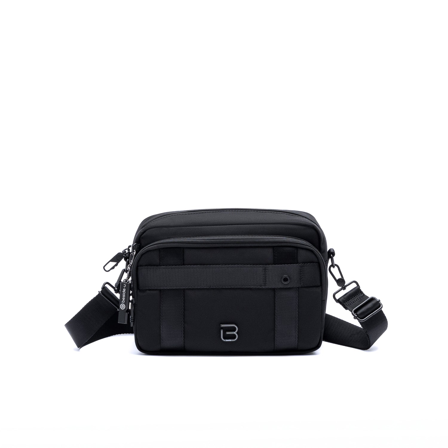 BTT2503-100 Traverse Pro-03 Black Crossbody Front