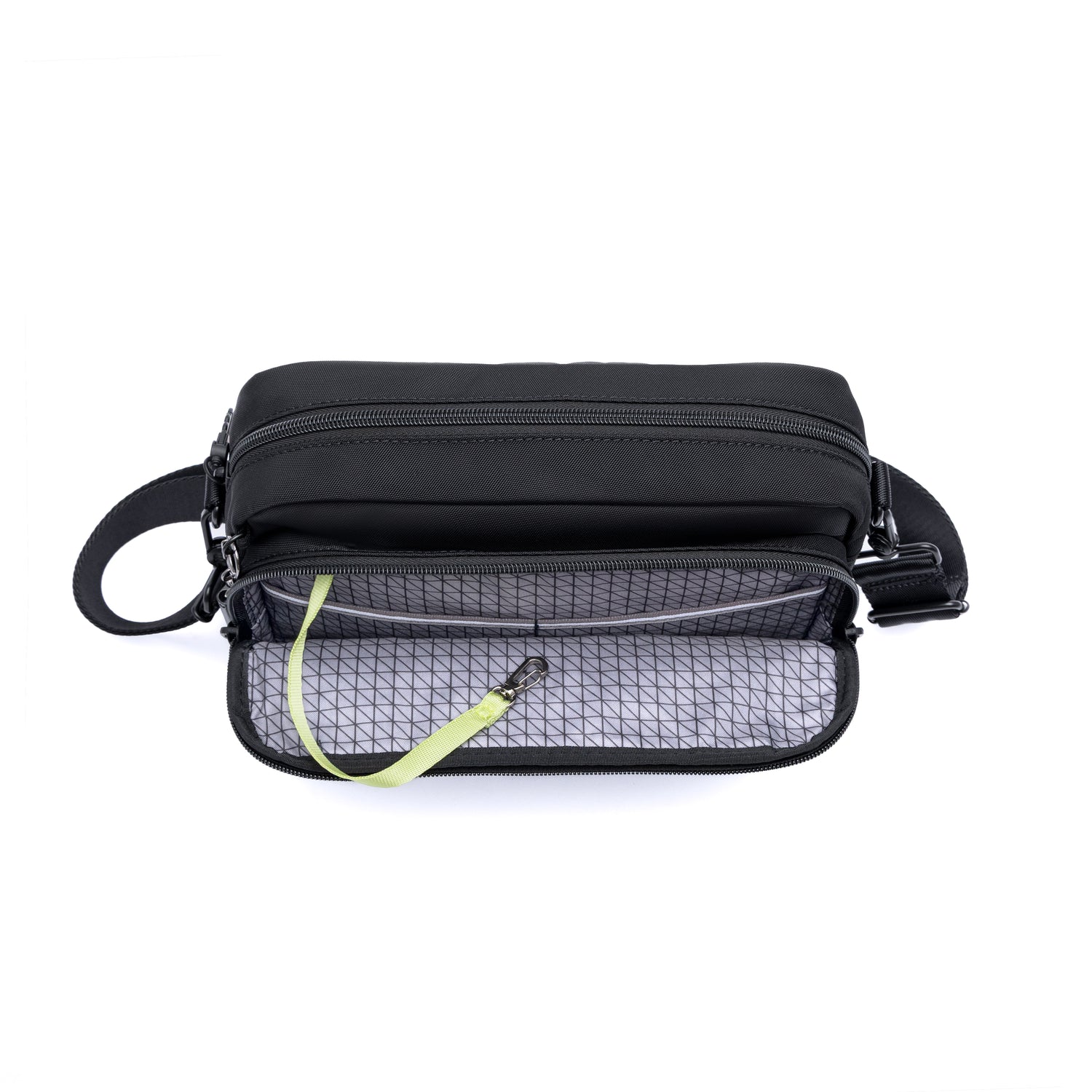 BTT2503-100 Traverse Pro-03 Black Crossbody Inside Front