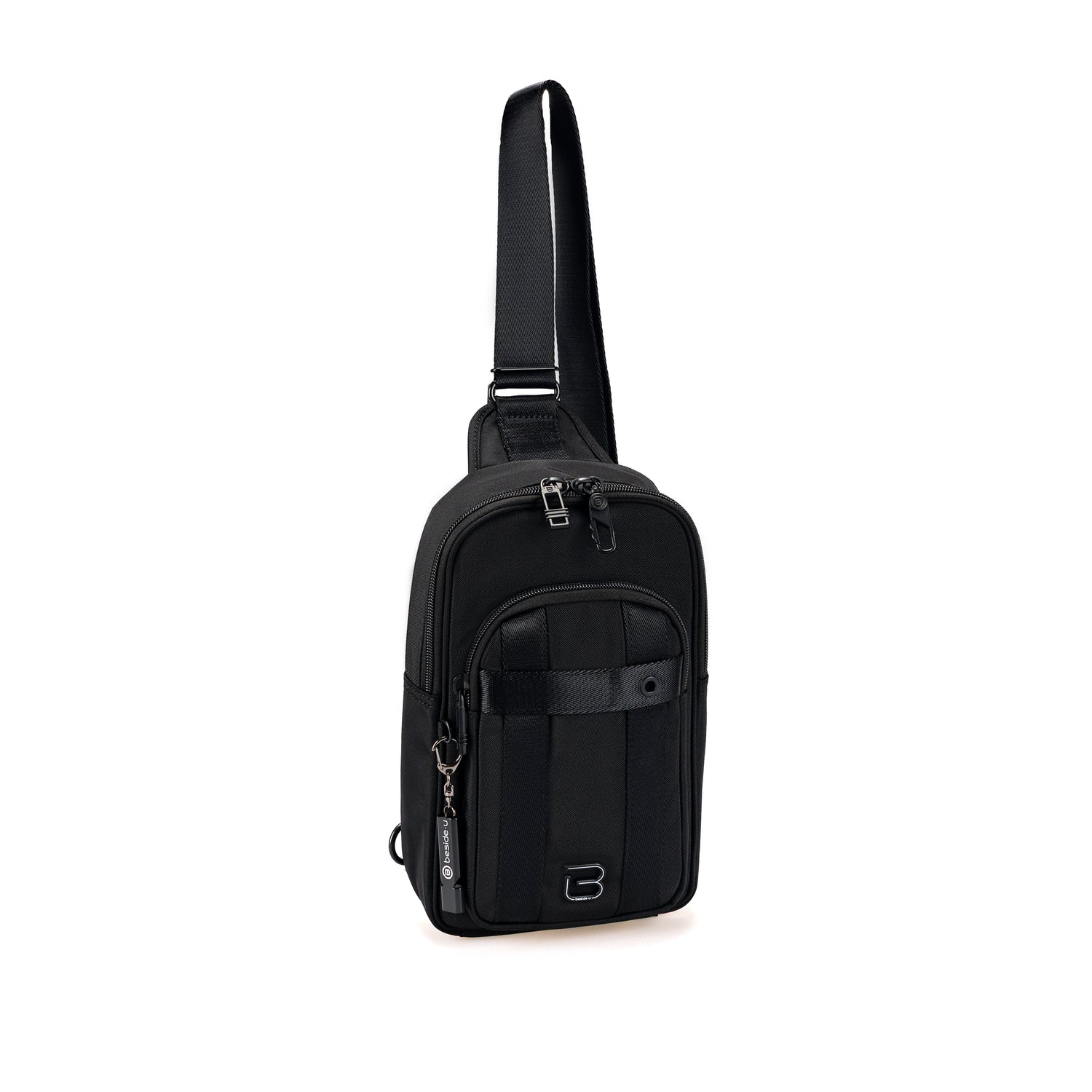 BTT2505-100 Traverse Pro-05 Black Sling Bag Angled