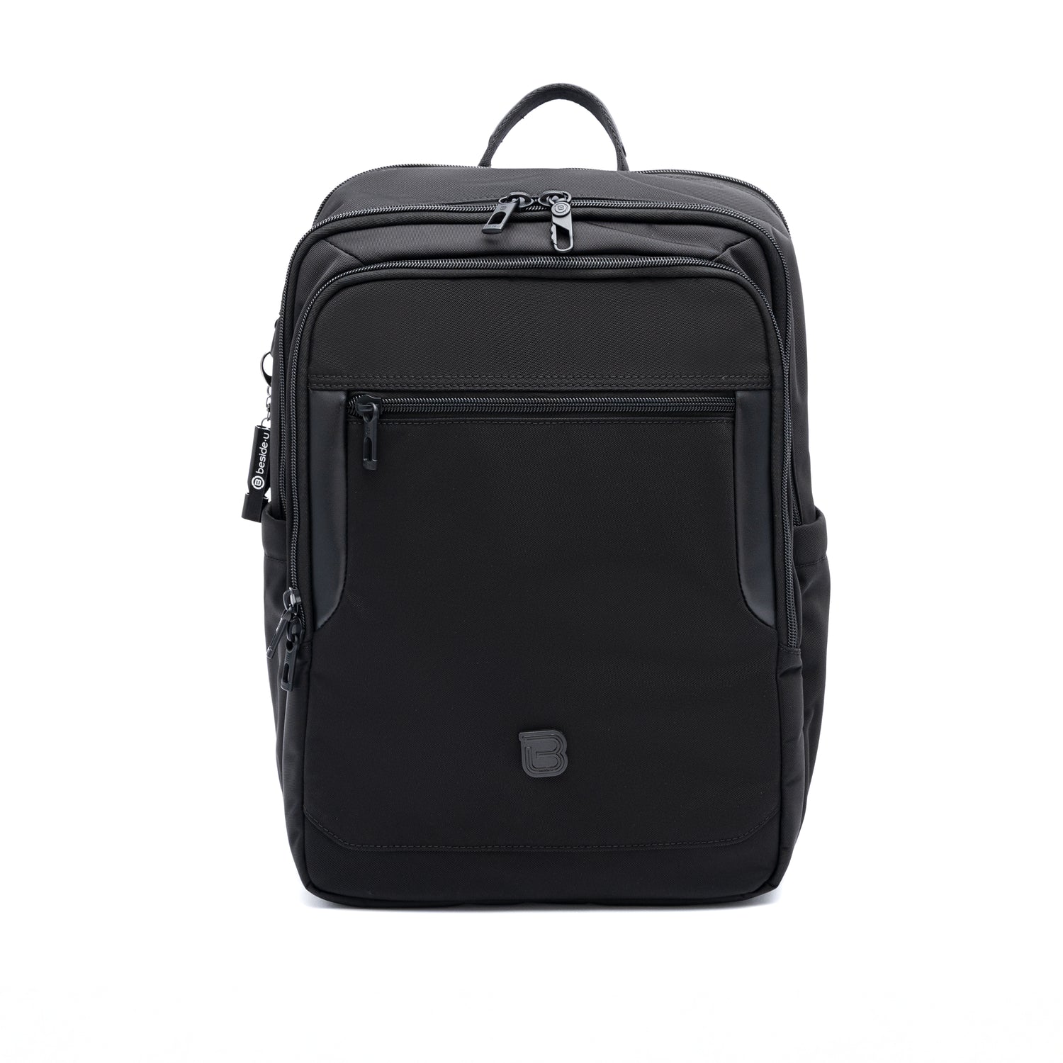 BXA2501-100 Xavier-01 Black Backpack Front
