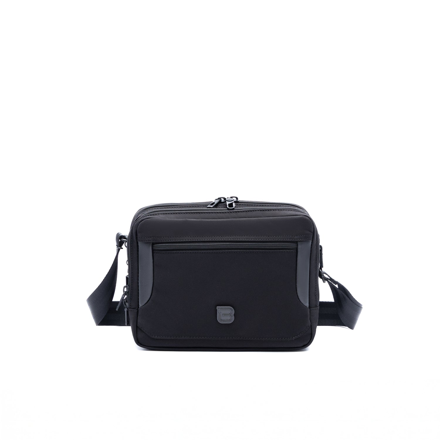 BXA2502-100 Xavier-02 Black Crossbody Front