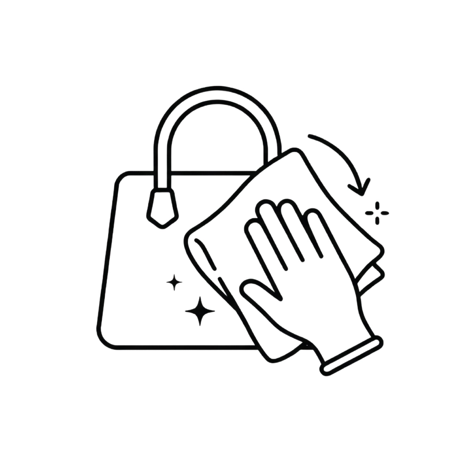 Product Care Icons Routine Cleaning