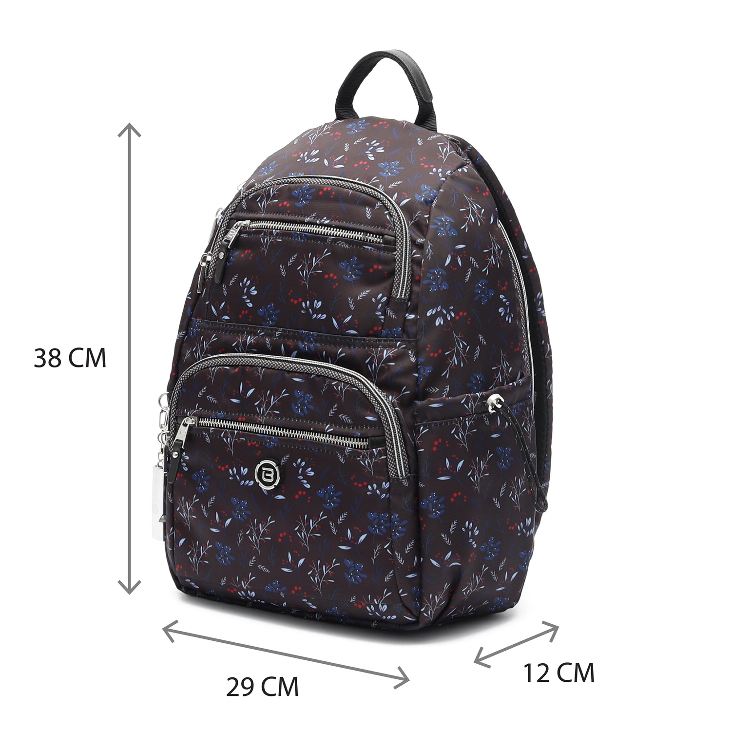 BNUP170R2-1C7 Climb Rhythm Black Backpack Size