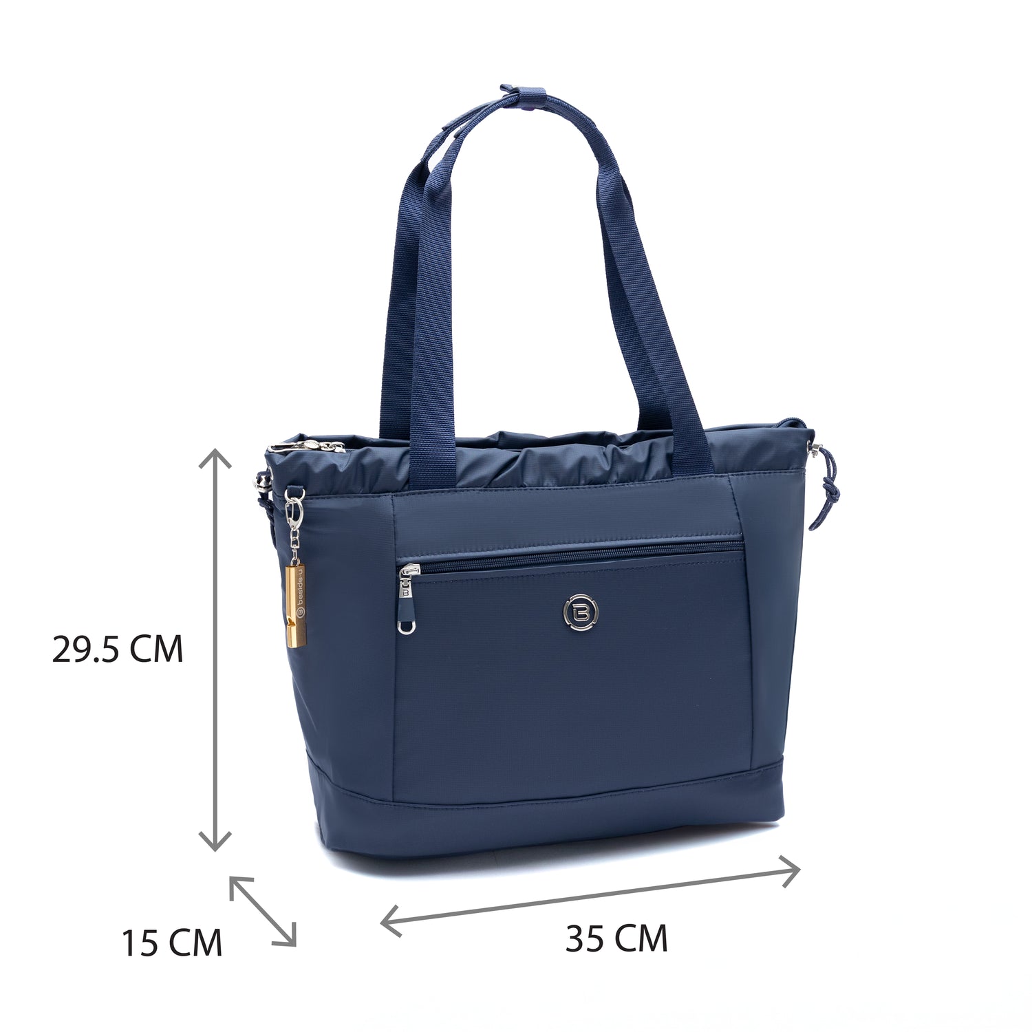 BNU2501-3D2 Candy Mood Blue Tote Size