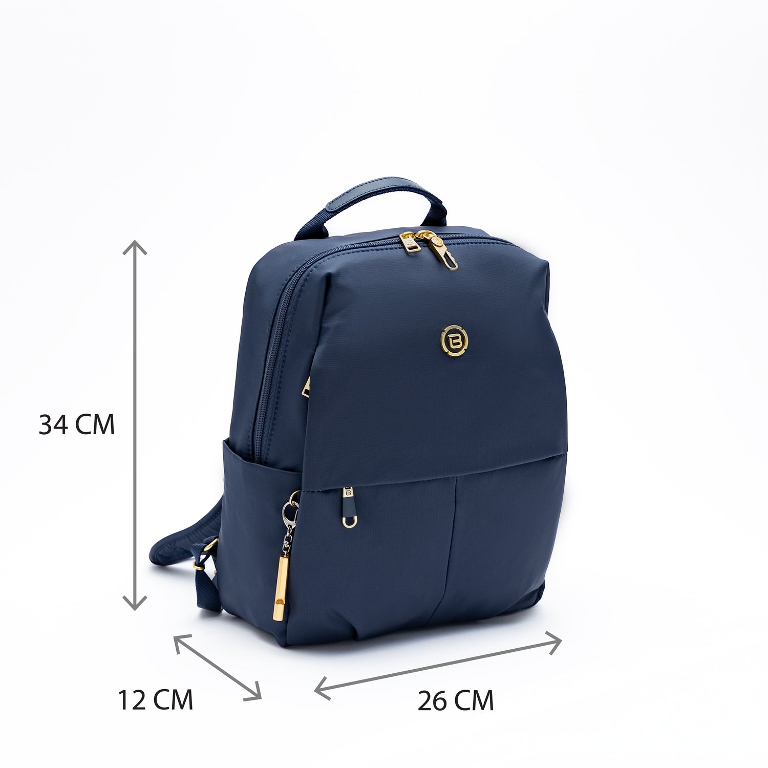BNU2426-3D2 Untold Mood Blue Backpack Size