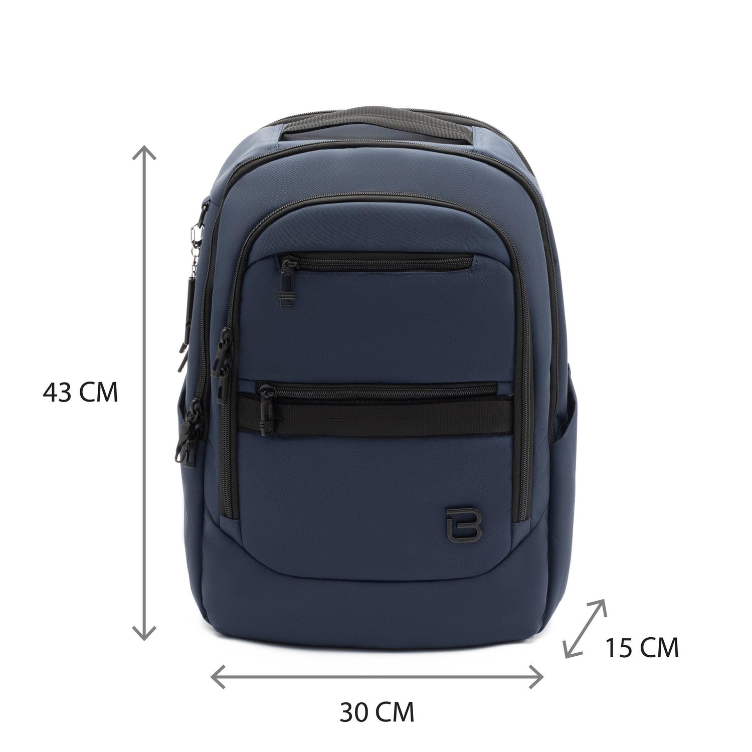 BAP2312-3H5 Volume Pilot Blue Backpack Size