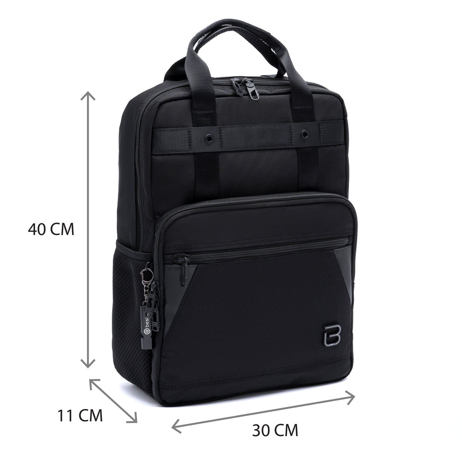 BTT2502-100 Traverse Pro-02 Black Backpack Size